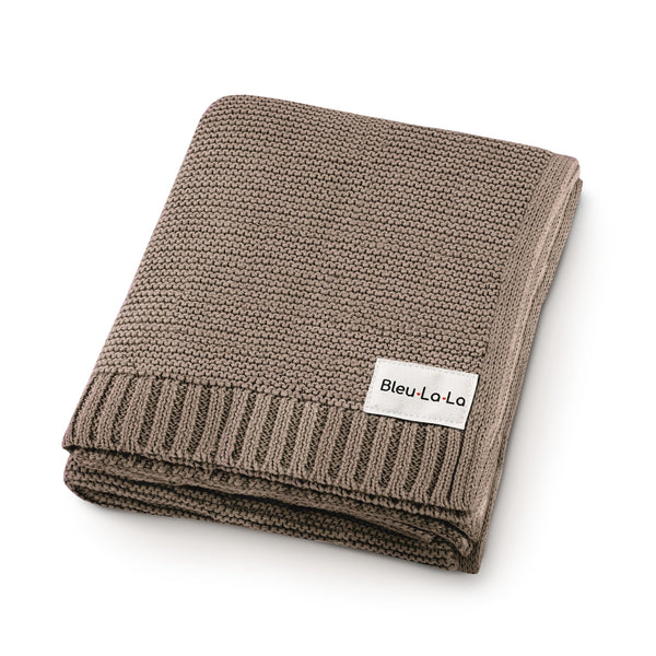 Organic Classic Luxury Knit Baby Swaddle Blanket