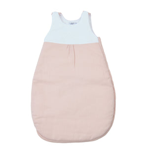 MON BEAU TROUSSEAU | Girls Dusty Rose Cotton Sleeping Bag