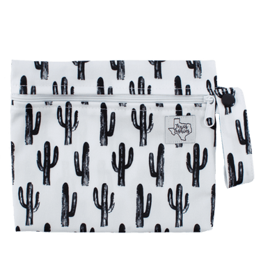 Monochrome Cacti - Mini Wet Bag - MOOGCO Baby