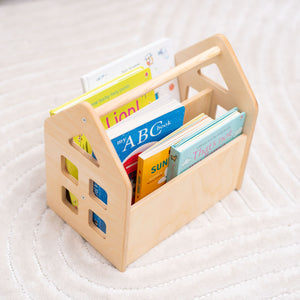 Color Montessori Book Shelves