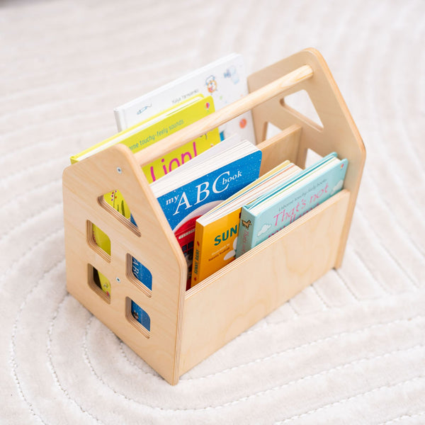 Color Montessori Book Shelves