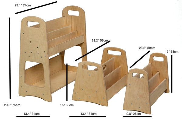 Montessori Bookshelf / Medium Size