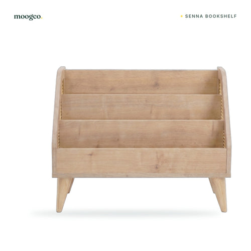 MOOGCO Senna rattan Montessori bookshelf SENNA 01 hero