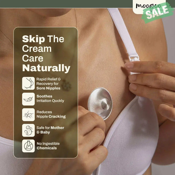 MOOGCO Silver Nursing Cups 999k Silver