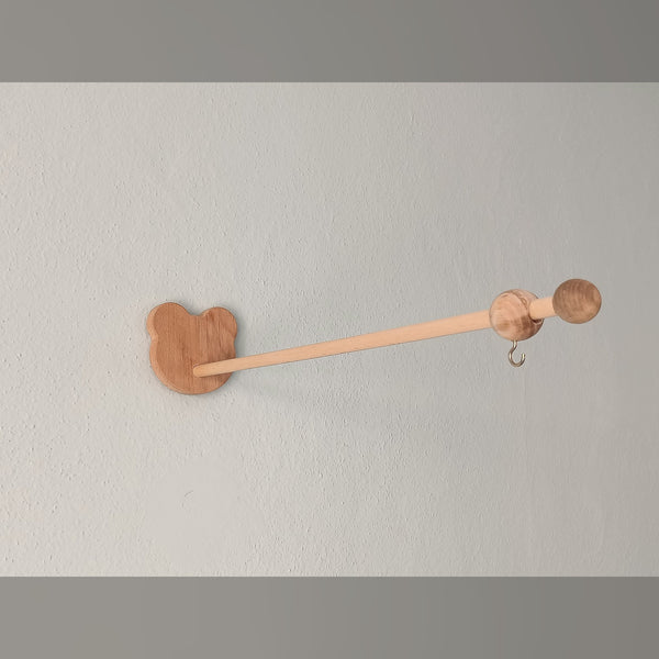 Adjustable Wooden Baby Mobile Arm: Wall Hanging Decor