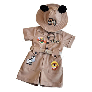 Personalized Handmade Safari Explorer Costume for Toddler by Costumes Club, view 13