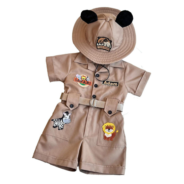 Personalized Handmade Safari Explorer Costume for Toddler by Costumes Club, view 13