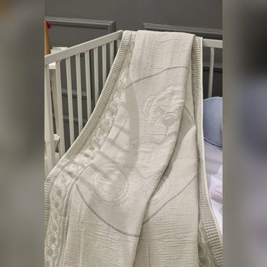 Sweet Bear Bamboo Baby Blanket, 43x59 in