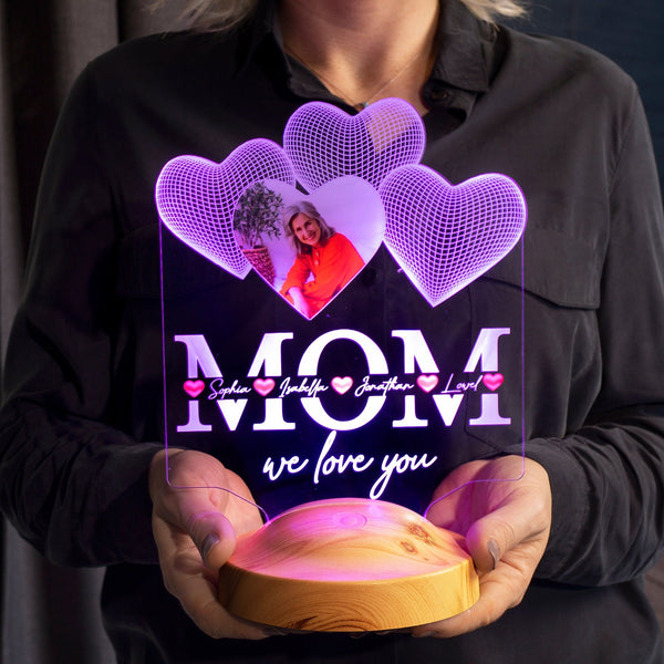 Gift for Mom with Photo for Mothers Day Gift, Mother in Law Gift by Drn Gift Store