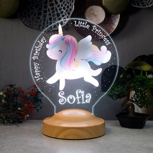 Unicorn Custom Night Light, Cute Unicorn Gift for Little Girl by Drn Gift Store