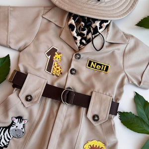 Personalized Handmade Safari Explorer Costume for Toddler by Costumes Club, view 2