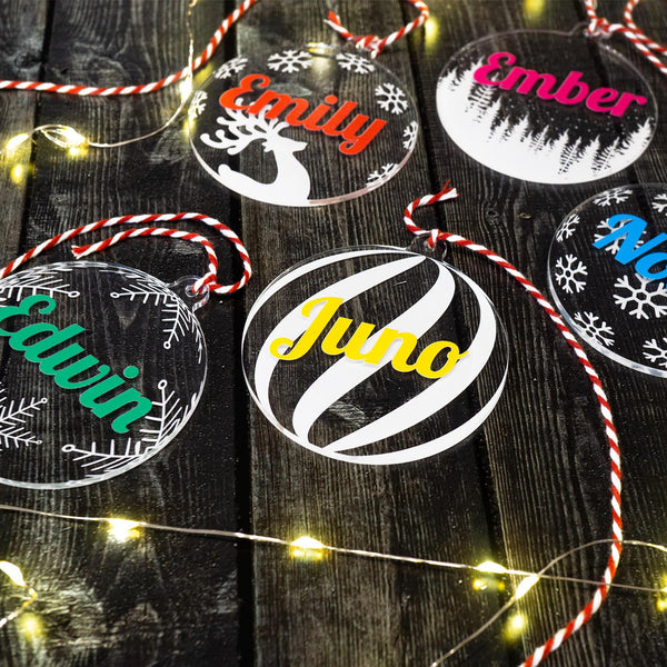 Custom Photo 5x Christmas Ornaments, Memorial Ornaments by Drn Gift Store