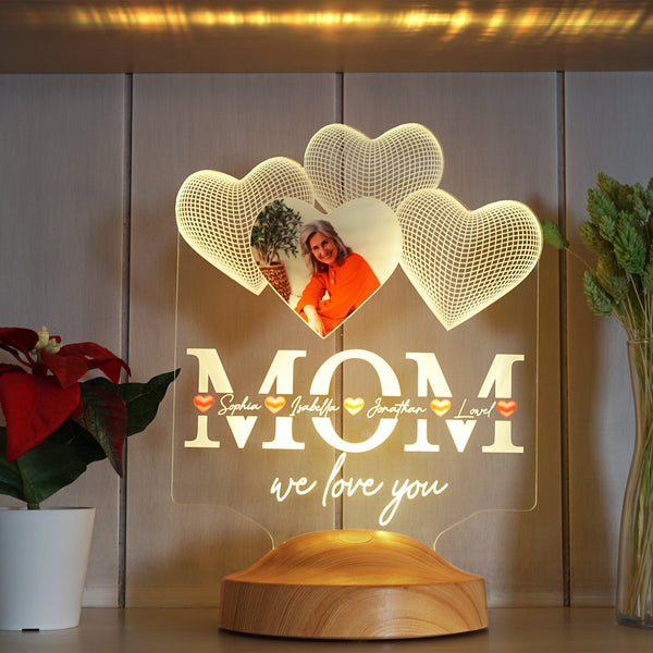 Gift for Mom with Photo for Mothers Day Gift, Mother in Law Gift by Drn Gift Store