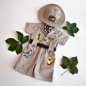 Personalized Handmade Safari Explorer Costume for Toddler by Costumes Club, view 3