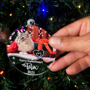 Custom Photo 5x Christmas Ornaments, Memorial Ornaments by Drn Gift Store