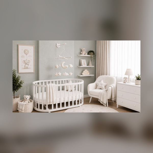 Adjustable Wooden Baby Mobile Arm: Wall Hanging Decor