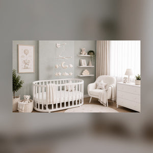 Adjustable Wooden Baby Mobile Arm: Wall Hanging Decor