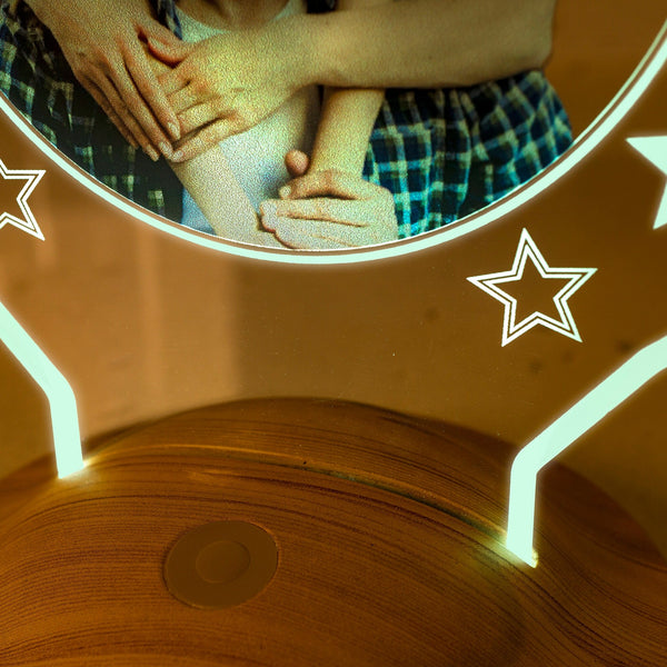 Custom Photo Night Light, Mother's Day Gift by Drn Gift Store