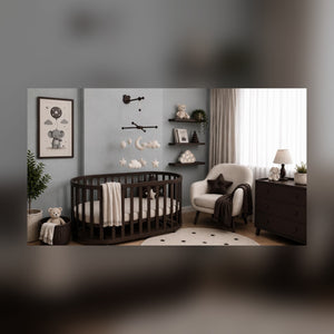 Adjustable Wooden Baby Mobile Arm: Wall Hanging Decor