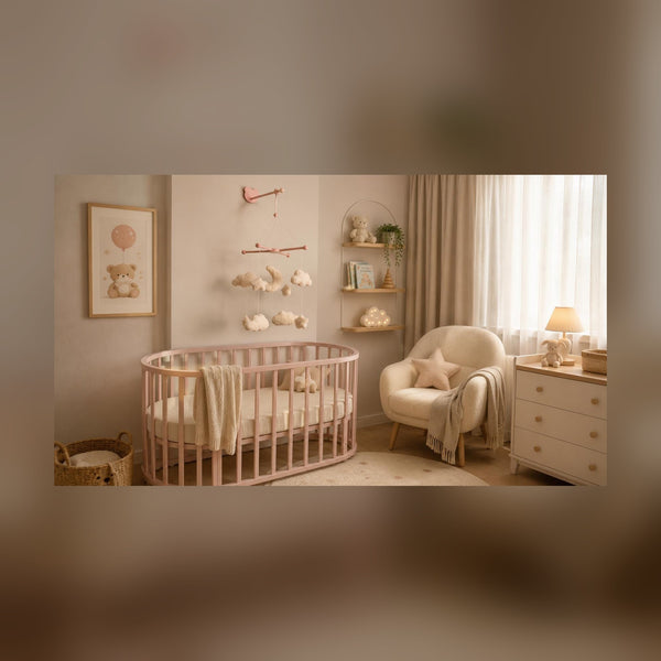 Adjustable Wooden Baby Mobile Arm: Wall Hanging Decor