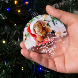Custom Photo 5x Christmas Ornaments, Memorial Ornaments by Drn Gift Store