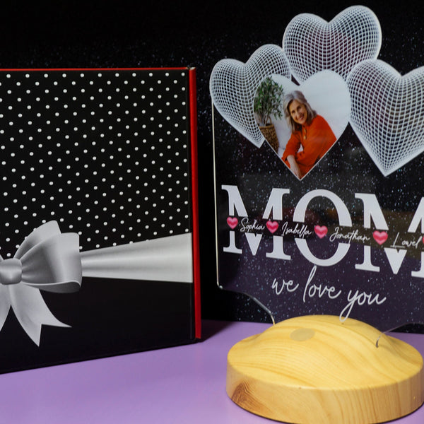 Gift for Mom with Photo for Mothers Day Gift, Mother in Law Gift by Drn Gift Store