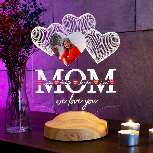 Gift for Mom with Photo for Mothers Day Gift, Mother in Law Gift by Drn Gift Store