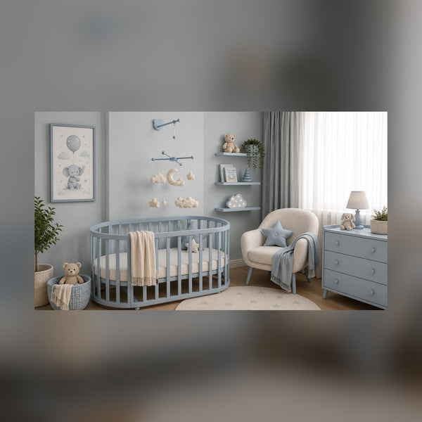 Adjustable Wooden Baby Mobile Arm: Wall Hanging Decor