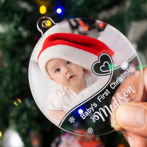 Custom Photo 5x Christmas Ornaments, Memorial Ornaments by Drn Gift Store