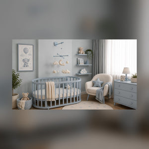 Adjustable Wooden Baby Mobile Arm: Wall Hanging Decor