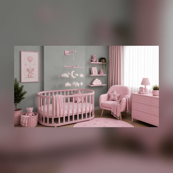 Adjustable Wooden Baby Mobile Arm: Wall Hanging Decor