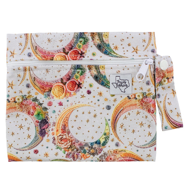 Moon Embroidery - Mini Wet Bag - MOOGCO Baby