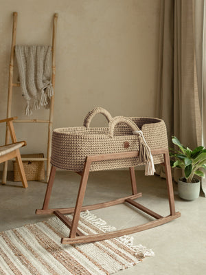XL Moses Basket with Straight Hood