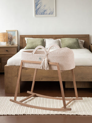 XL Moses Basket with Round Hood
