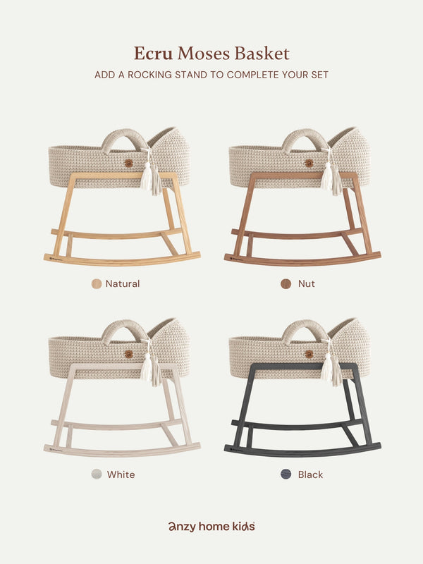 Standard Moses Basket with Round Hood