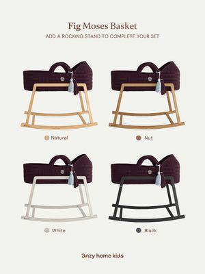Standard Moses Basket with Round Hood