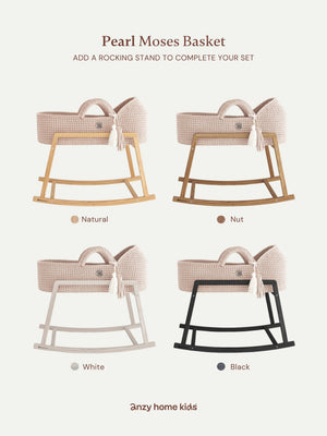 Standard Moses Basket with Round Hood