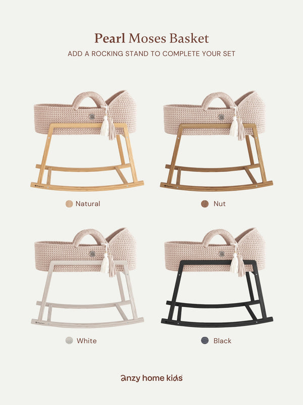Standard Moses Basket with Round Hood