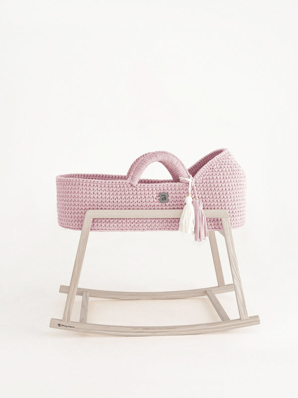 Standard Moses Basket with Round Hood