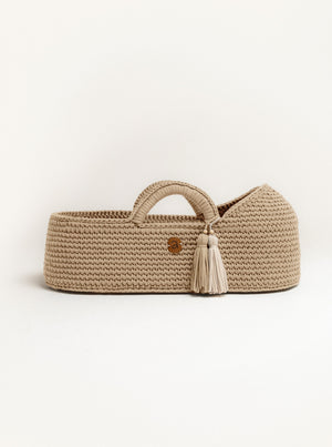 Standard Moses Basket with Round Hood