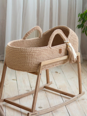 Standard Moses Basket with Round Hood