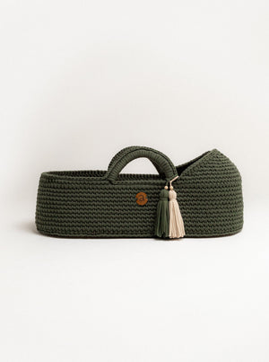 Standard Moses Basket with Round Hood