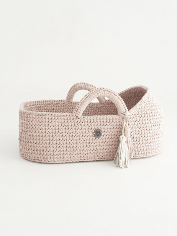 Standard Moses Basket with Round Hood