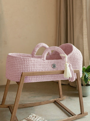 Standard Moses Basket with Round Hood