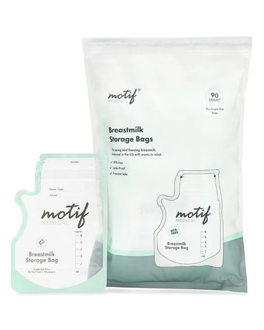 Motif Milk Storage Bags