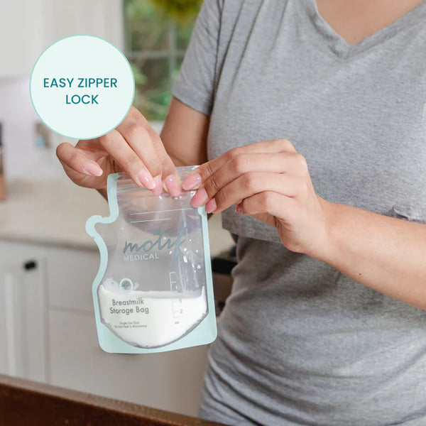 Motif Milk Storage Bags