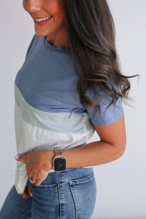 Classic Fit Invisible Zip Breastfeeding Tee