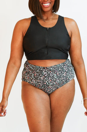 Full Coverage High Waist Bikini Bottoms | FINAL SALE