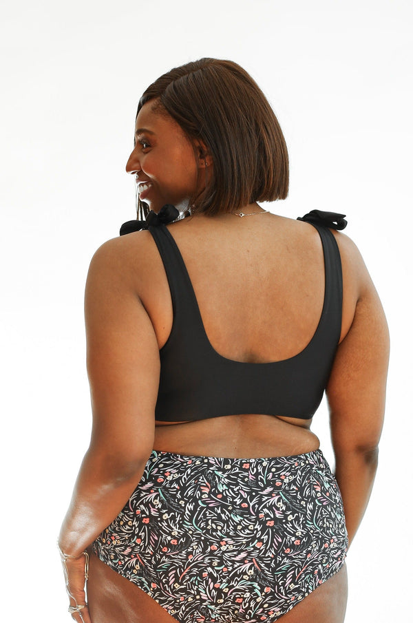Tie Shoulder Breastfeeding Swimsuit Top | FINAL SALE