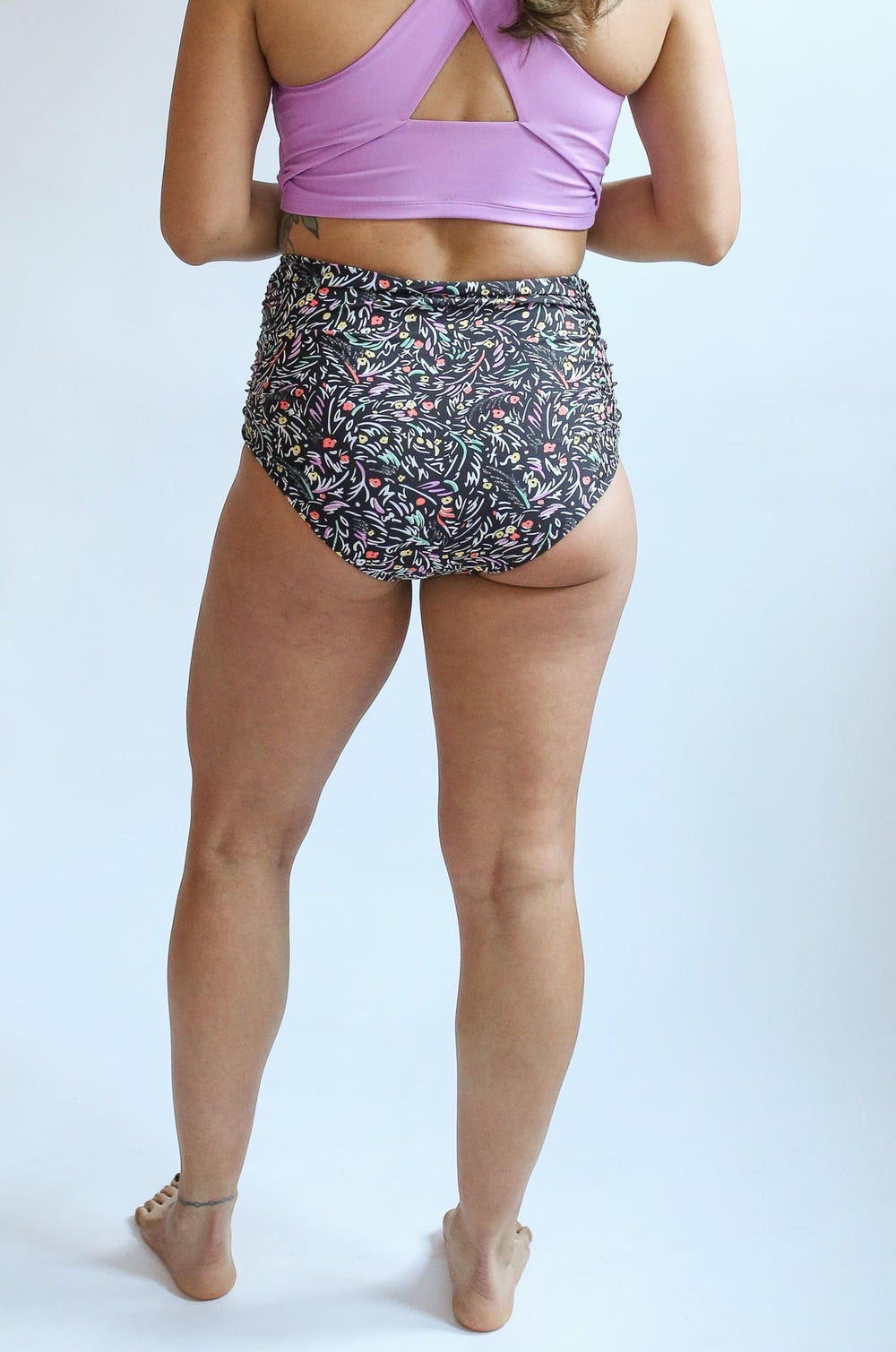 Full Coverage High Waist Bikini Bottoms | FINAL SALE